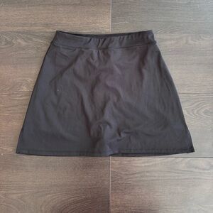 REFORMATION Black Ecomove Athletic Skirt Skort S